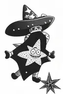 Patrick star tattoo design idea