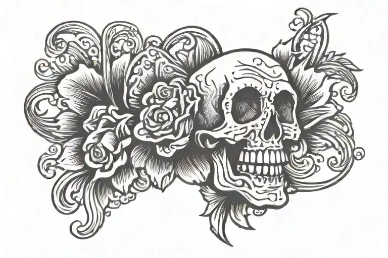 Daddy's Tissue tattoo design idea