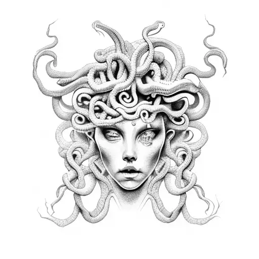 Salva Art - Medusa tattoo. Rug tattoo. Finished piece by... | Facebook