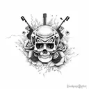 Guns n roses sweet child o mine tattoo design idea