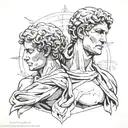 david michelangelo tattoo design idea