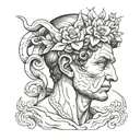 david michelangelo tattoo design idea