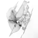 croatian grb, blue jay tattoo design idea