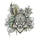 long story short, i survived tattoo design idea