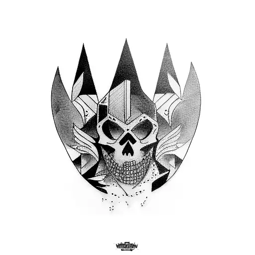 one of big mafia tattoo design idea