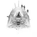 even though i walk through the valley of death i will fear no evil because your staff protects me tattoo design idea