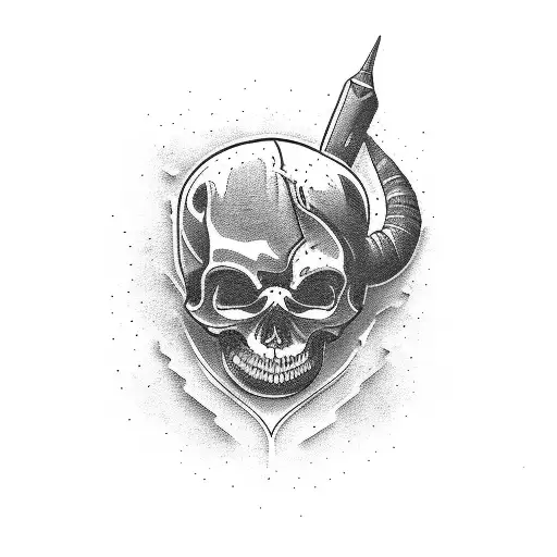 1983 El Camino Speeding tattoo design idea