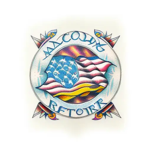 addiction recovery tribal upper sleeve  tattoo design idea