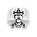 pork daddy military tattoo design idea