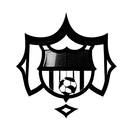 football club barcelona tattoo design idea