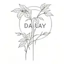 date 18 january tattoo design idea