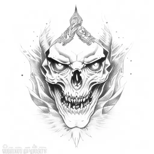seven deadly sins tattoo design idea
