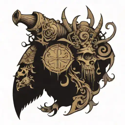 faded typesetting strange but not a stranger tattoo design idea