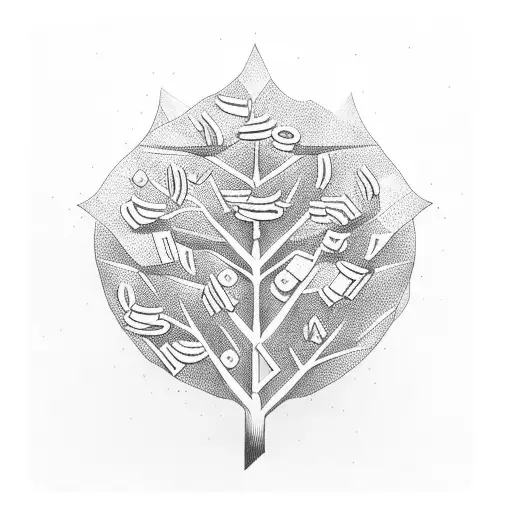 Money Trees tattoo design idea