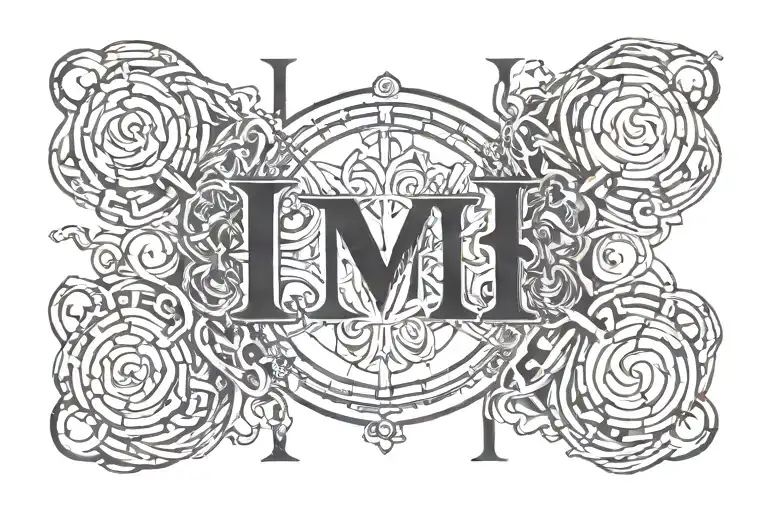 #13 in roman numerals  tattoo design idea