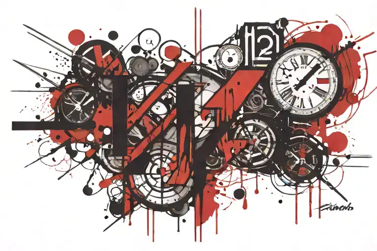 #13 in roman numerals  tattoo design idea