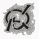 number 13 tattoo design idea