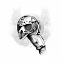 MOTORCYCLE FULL ARM SLEEVE tattoo design idea