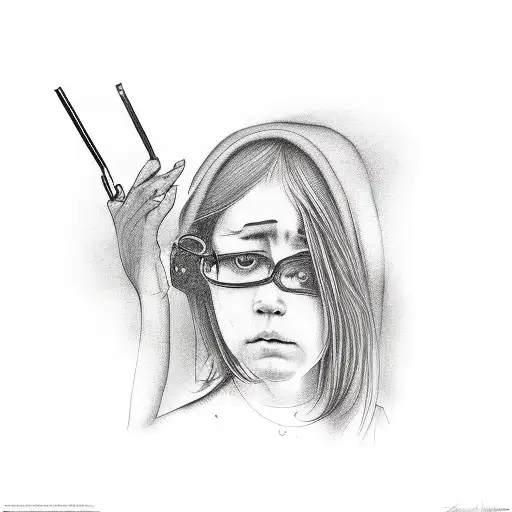 family struggles with alcohol addiction and beating addiction tattoo design idea