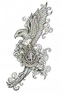 Harry Potter tattoo design idea