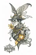 Harry Potter tattoo design idea