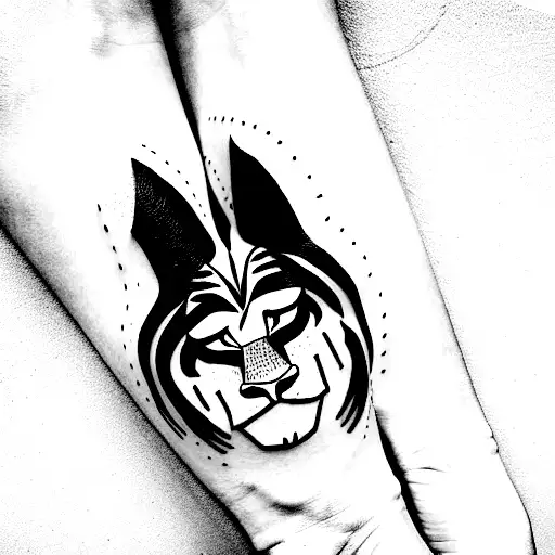 Mufasa & sarabi tattoo design idea