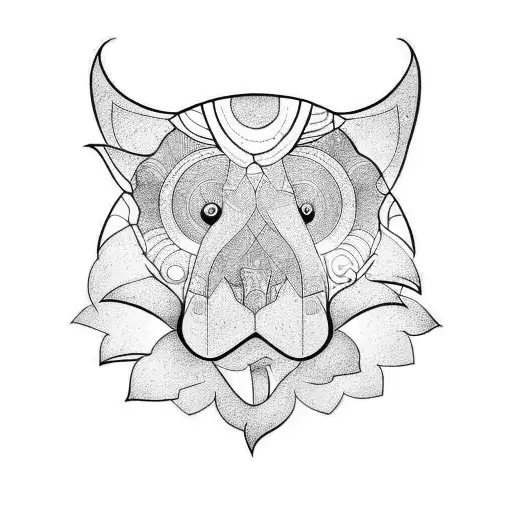 Solo Trip to goa tattoo design idea