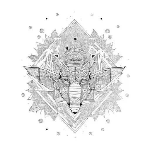 Goa Solo Trip tattoo design idea