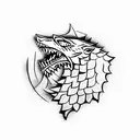 Game of Thrones tattoo design idea