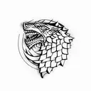 Game of Thrones tattoo design idea