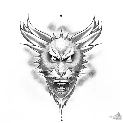 miyazaki freedom spirit tattoo design idea