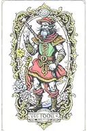 the fool tarot card tattoo design idea