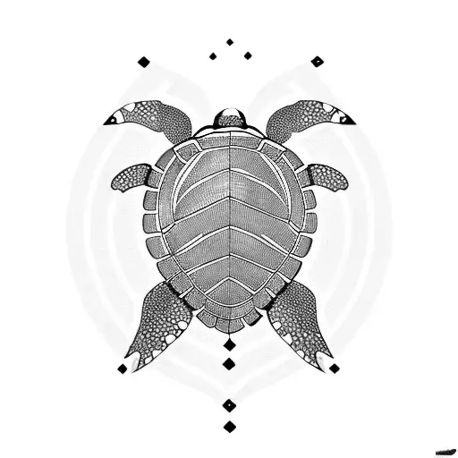 somoan turtle tattoo design idea