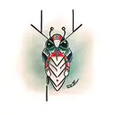 grasshopper  tattoo design idea