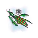 grasshopper  tattoo design idea