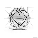 Basketball surrounded by “everything happens for a reason whether good or bad” tattoo design idea