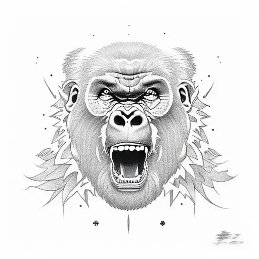 68 Enchanting Gorilla Tattoo Ideas For The Brave Souls – Tattoo Inspired  Apparel