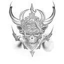 escudo Alejandro magno tattoo design idea