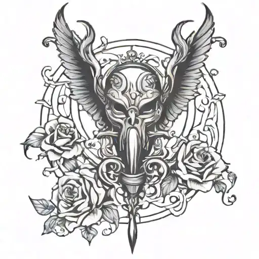 Mr. Parvis Magna tattoo design idea