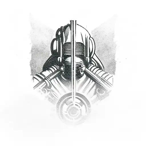 fallout, the Witcher, bioshock sleeve tattoo design idea