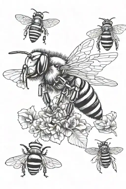 Design a sleeve with the following items: Beekeeping, Woodworking, 20-sided die, Cessna 172 with tail number 1172E, Law  tattoo design idea