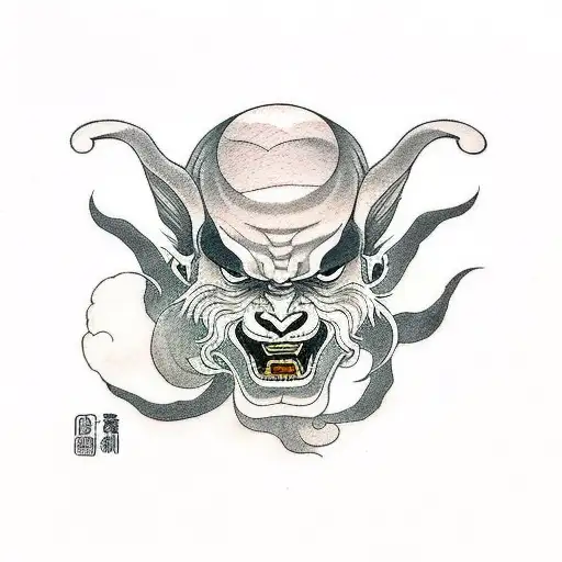 Wan Shi Tong from avatar the last airbender tattoo design idea