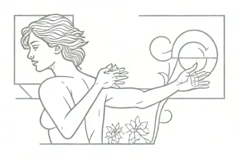 all to the glory of god tattoo design idea