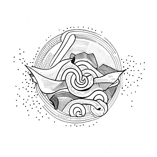 dryade tattoo design idea