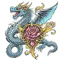 dragon chest tattoo tattoo design idea