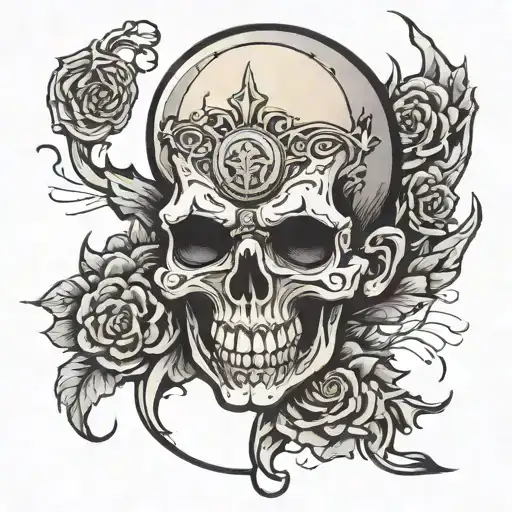 man makes plans god laughs tattoo design idea