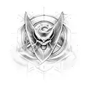 Combine elements from Harry Potter and Interstellar in a movie-themed tattoo tattoo design idea