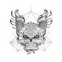 Tezcatlipoca  tattoo design idea