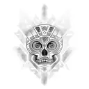 Tezcatlipoca  tattoo design idea