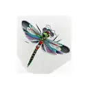 dragonfly tattoo design idea